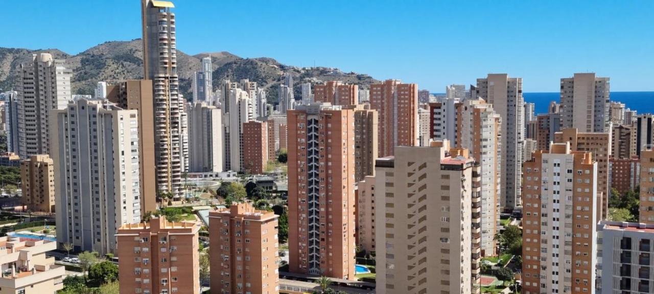 Panoramic View Lägenhet Benidorm Exteriör bild